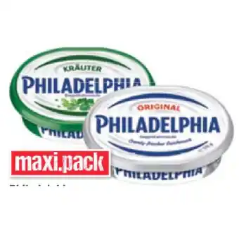 Maximarkt Philadelphia Frischkäse versch. Sorten Maximarkt 1 Stück Angebot