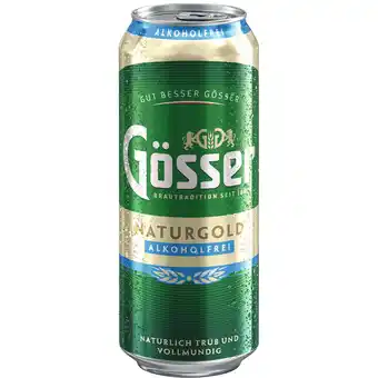 Unimarkt Gösser Märzen, NaturRadler, NaturGold oder BioStoff Unimarkt 0.50 Liter 1 Dose Angebot