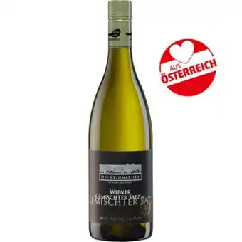 PENNY Die Weinmacher Chardonnay, Gelber Muskateller, Weinviertler DAC oder Wiener Gemischter Satz Penny 0.75 Liter 1 Flasche Angebot