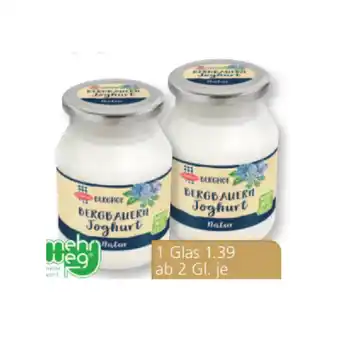 SPAR Gourmet Schärdinger Bergbauern Naturjoghurt SPAR Gourmet 450 Gramm 1 Glas Angebot