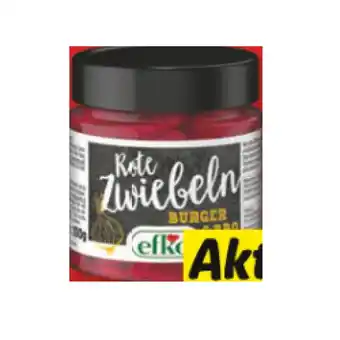 Lidl Efko Rote Zwiebel Burger & BBQ Lidl 212 Milliliter 1 Glas Angebot