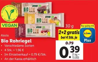 Lidl Bio Rohriegel 30g Angebot