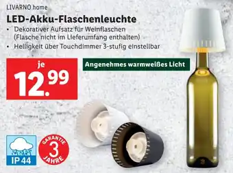 Lidl LED-Akku-Flaschenleuchte Angebot