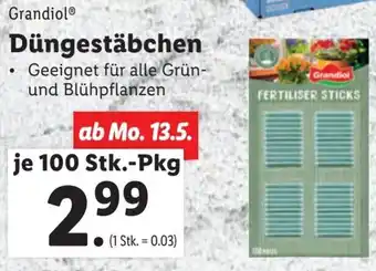 Lidl Düngestäbchen Angebot
