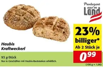 Nah&Frisch Haubis Kraftweckerl 93g Angebot