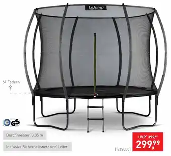 Intersport Outdoortrampolin Pumpkin/Flora Angebot