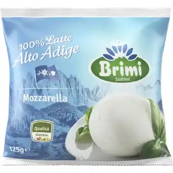 MPreis Brimi Mozzarella MPREIS 125 Gramm 1 Packung Angebot