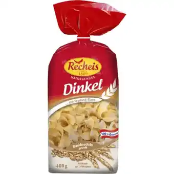 MPreis Recheis Dinkel Pasta verschiedene Sorten MPREIS 400 Gramm 1 Packung Angebot