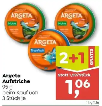 ADEG Argeta Aufstriche 95g Angebot