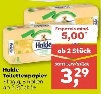 ADEG Hakle Toilettenpapier Angebot