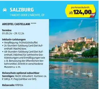 Hofer Reisen SALZBURG Angebot