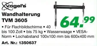 EP Wandhalterung TVM 3605 Angebot