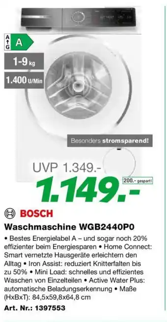 EP Waschmaschine WGB2440P0 Angebot