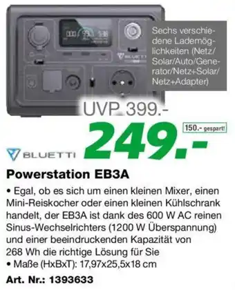 EP Powerstation EB3A Angebot