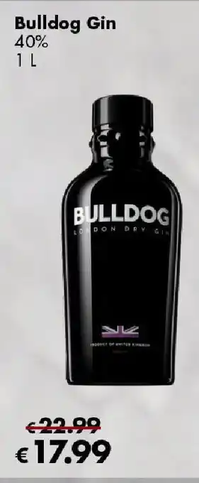 Travel FREE Bulldog Gin 1L Angebot