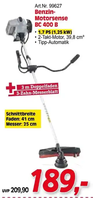 Zgonc Benzin- Motorsense BC 400 B Angebot