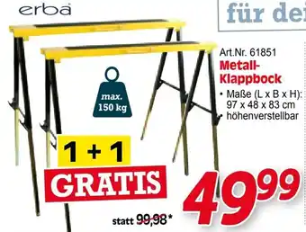 Zgonc Metall- Klappbock Angebot