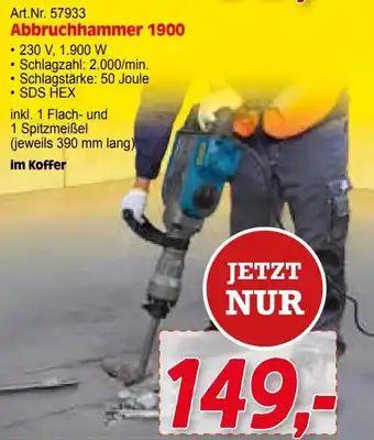 Zgonc Abbruchhammer 1900 Angebot