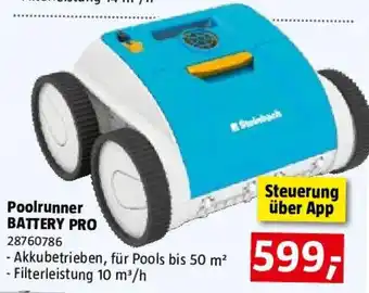 Bauhaus Poolrunner BATTERY PRO Angebot