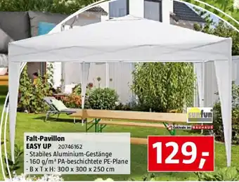 Bauhaus Falt-Pavillon EASY UP Angebot