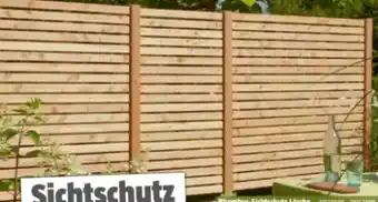 Bauhaus Rhombussichtschutz Lärche Angebot