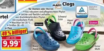 Norma MAUI Clogs ,  Größen 38-45 Angebot