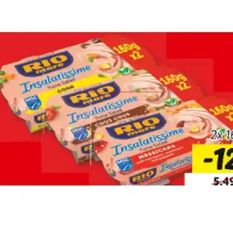 Lidl Rio Mare Insalatissime versch. Sorten Lidl 2 Stück 1 Packung Angebot