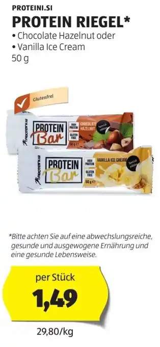 Hofer PROTEIN RIEGEL Angebot