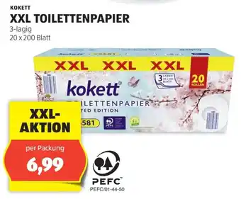 Hofer XXL TOILETTENPAPIER Angebot