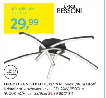 Möbelix LED-DECKENLEUCHTE DOINA Angebot