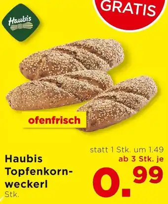 Unimarkt Haubis Topfenkorn- weckerl Angebot