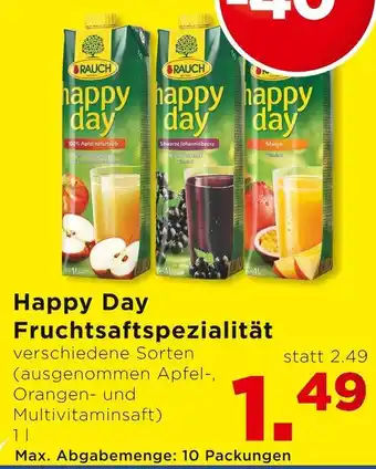 Unimarkt Happy Day Fruchtsaftspezialität 1L Angebot