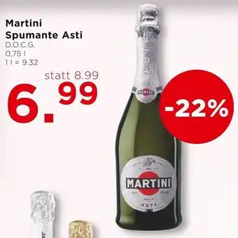 Unimarkt Martini Spumante Asti 0.75L Angebot