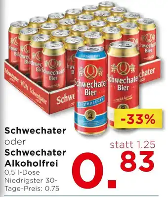 Unimarkt Schwechater oder Schwechater Alkoholfrei 0.5 I-Dose Angebot