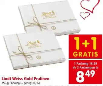 Interspar Pralinen Gold Weiß Angebot