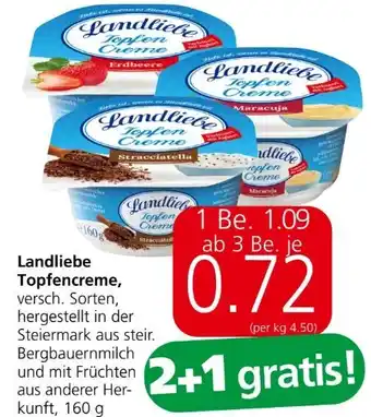 Spar Topfencreme Angebot