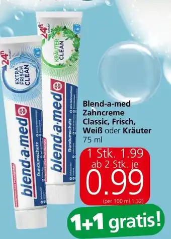 Spar Zahncreme Classic Angebot