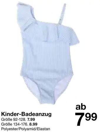 Zeeman Kinder-Badeanzug Angebot