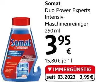dm Somat Duo Power Experts Intensiv- Maschinenreiniger 250 ml Angebot