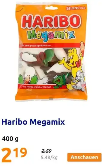 Action Haribo Megamix 400g Angebot