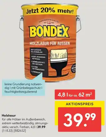 Hellweg Holzlasur 4.8L Angebot