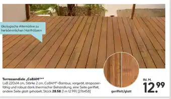 Hellweg Terrassendiele „,COBAM Angebot