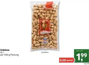 ADEG Erdnüsse 400g Angebot