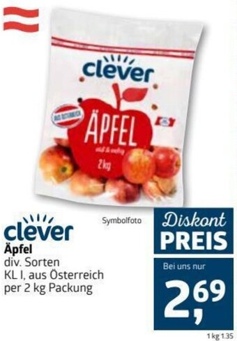 ADEG Äpfel Angebot
