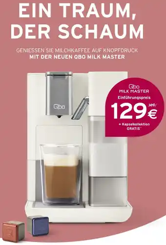 Tchibo Eduscho QBO MILK MASTER Angebot