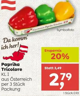 ADEG Paprika Tricolore Angebot