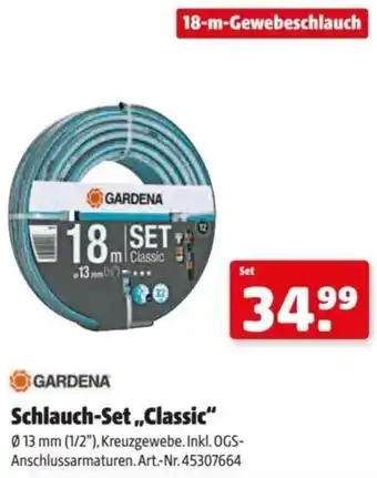 Hagebau Schlauch-Set Classic Angebot