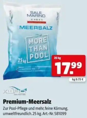 Hagebau Premium-Meersalz Angebot