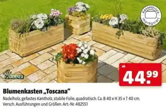 Hagebau Blumenkasten Toscana Angebot