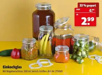 Hagebau Einkochglas Angebot